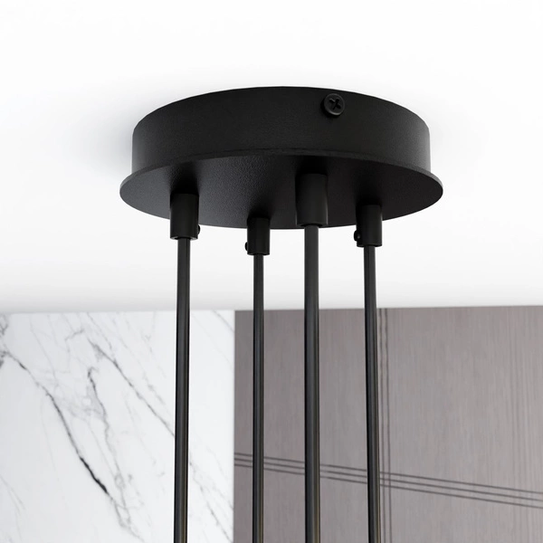 Lampa wisząca Emibig MODUS 4 Czarny 1339/4