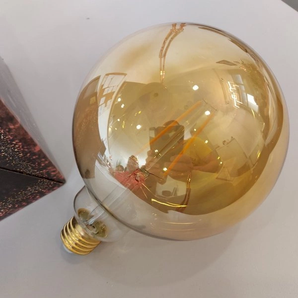 Filament GLOB G125 E27 230V 2W COG gold barwa ciepła 2400K