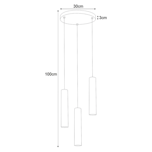 Lampa wisząca K-4872 z serii ASTINA