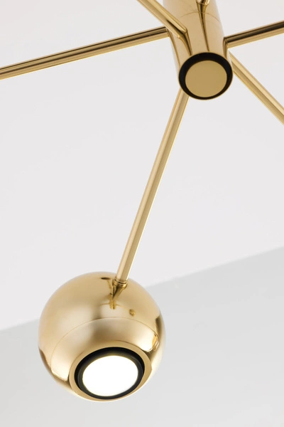 Nowoczesny Żyrandol MOKA wys. 47-69cm 3xG9 3xGU10
14W IP20 | Złoty