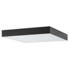 Plafon LID SQUARE LED 30cm 50W barwa ciepła 3000K | czarny 10427