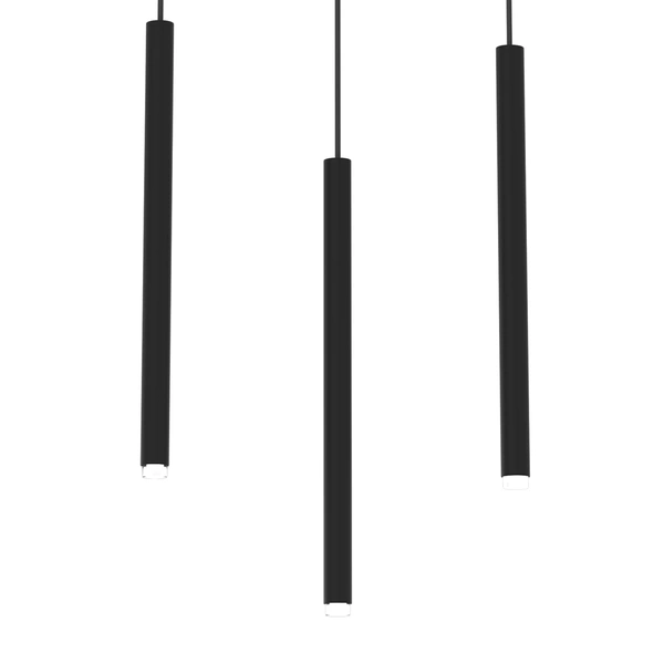 Lampa wisząca MONZA, MLP8840, czarna, 3x8W G9