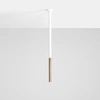 Aldex Lampa sufitowa STICK 1067PL_G_M, biały/złoty, 1x35W G9