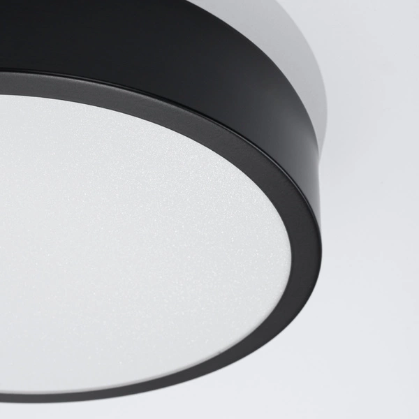 Plafon ONYX 30 czarny LED 3000K