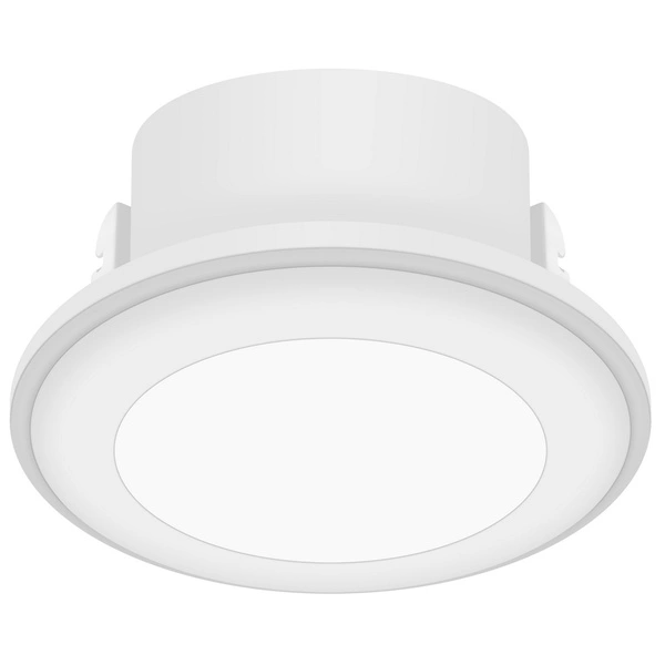 Oprawa wpuszczana ELKTON LED 2700K Biała ciepła Plastik | Biały