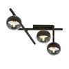 Lampa sufitowa Emibig SMART 3 Czarny/STRIPE 1105/3