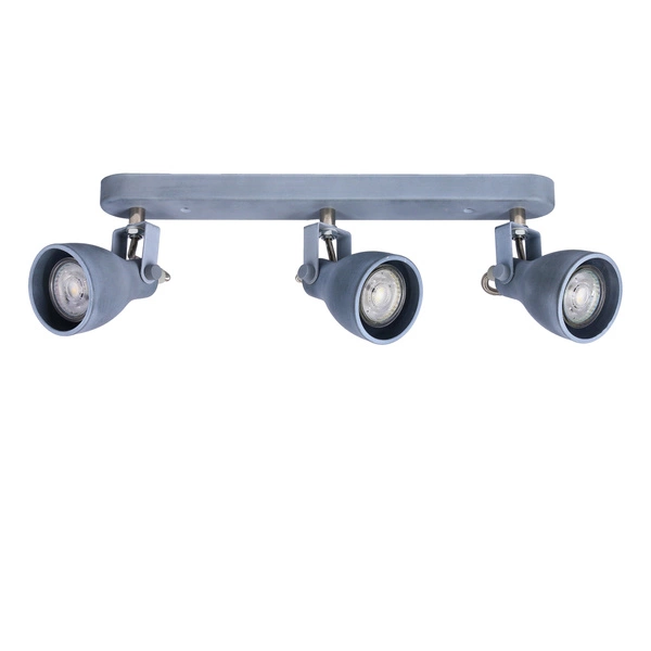 Lampa sufitowa ASH listwa 93-64301 3xGU10 szary mat