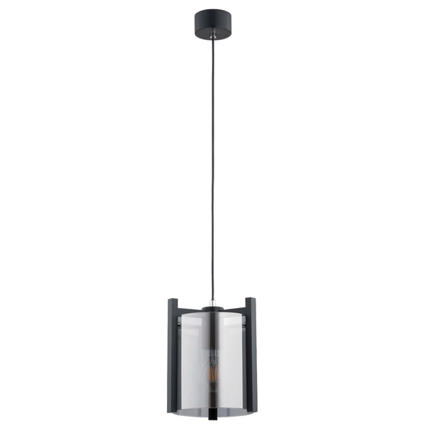 Lampa wisząca ALFA LOZANA DREWNIANA 1xE27 21cm | 61289