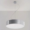Lampa Wisząca ARENA 45 PVC Stal szara 3 x 15W LED, SL.0119