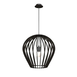 Lampa wisząca Bala - Czarna sklejka (460 mm) 5019 Antigo