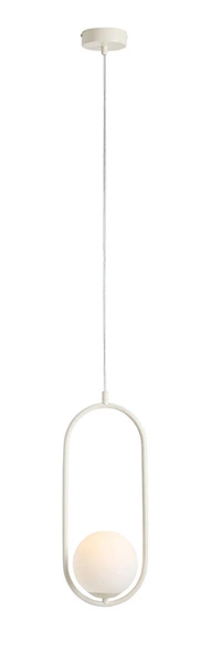 Aldex Lampa wisząca RIVA CREAM E14 | Biały 1086G9