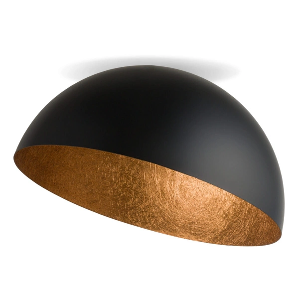 Lampa Sigma Sfera 90 plafon czarny/miedziany 32467