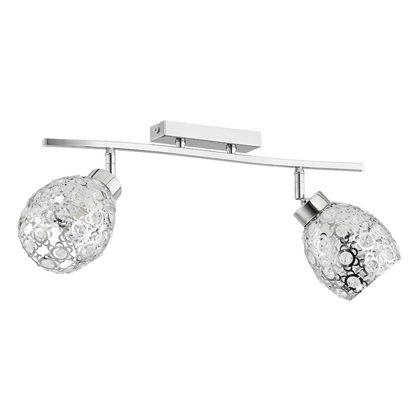 Lampa sufitowa nowoczesna spot MICHELLE chrom szer. 47cm