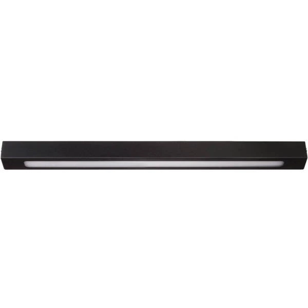 Lampa sufitowa plafon FUTURA STEEL LUX 12W 66cm neutralna 4000K | czarny