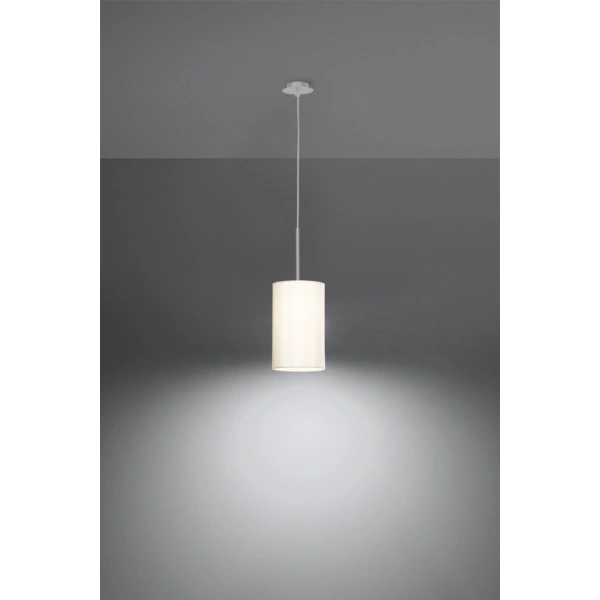 Nowoczesna lampa wisząca OTTO SL.0741 15cm biała 1xE27