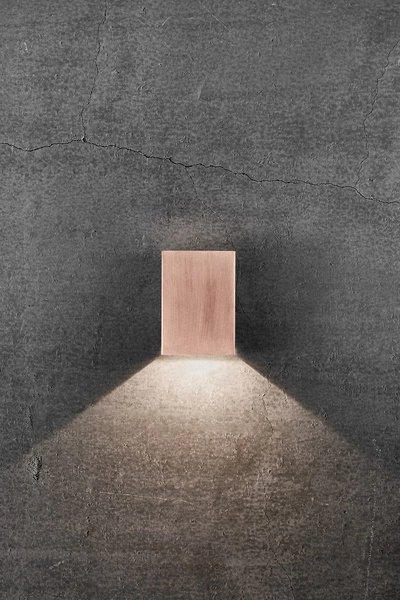 Kinkiet FOLD LED 3000K Biała ciepła Miedź