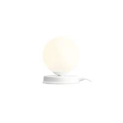 Aldex Lampka biurkowa BALL 1076B_S, 14 cm, biała, 1x40W E14