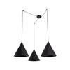 CONO BLACK LAMPA WISZĄCA 3 6629