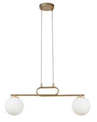 Lampa Sigma Tes 2 zwis złoty 33632
