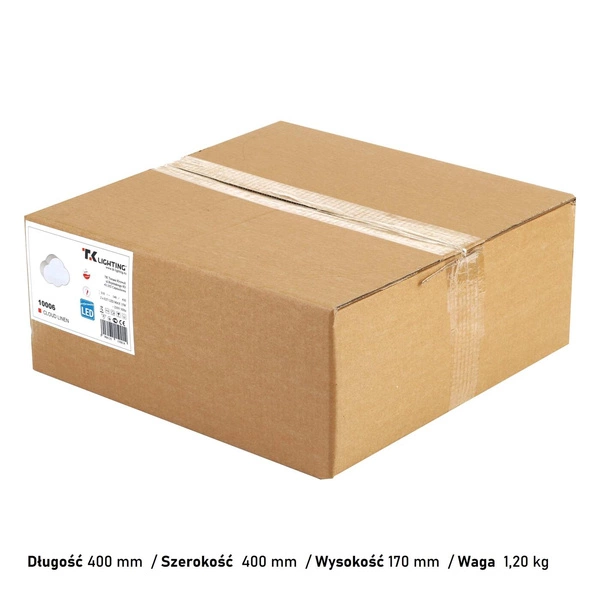 CLOUD LINEN LAMPA SUFITOWA 2 10006