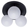 Lampa sufitowa nowoczesna szklana kula plafon SFERA III chrom śr. 35cm
