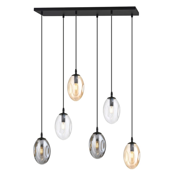Lampa sufitowa Emibig ASTRAL 6 BL MIX 1268/6M1