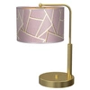Lampka nocna ZIGGY PINK Gold/Pink 1xE27