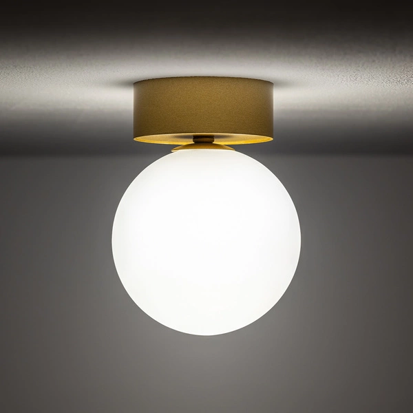 Lampa sufitowa KIER S GOLD śr. 12cm G9 | złoty 10623