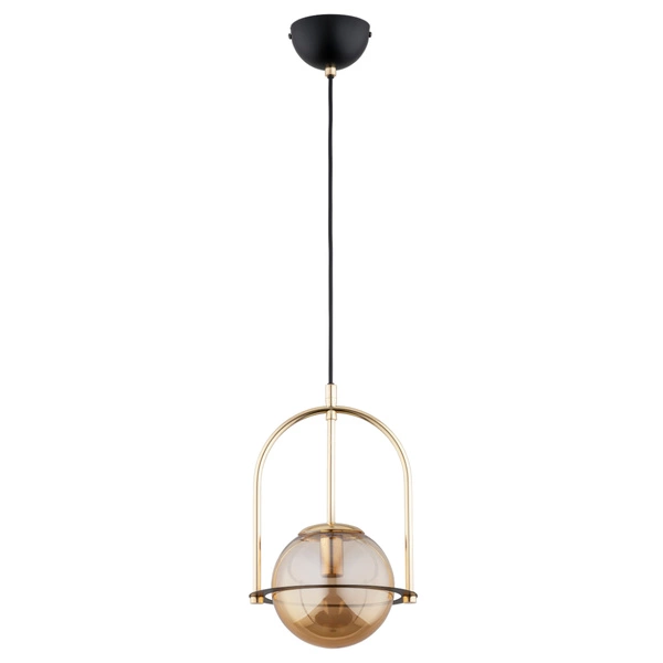 Lampa wisząca ALFA LERIA PICOLO ZŁOTA 1xE14 21cm | 61287