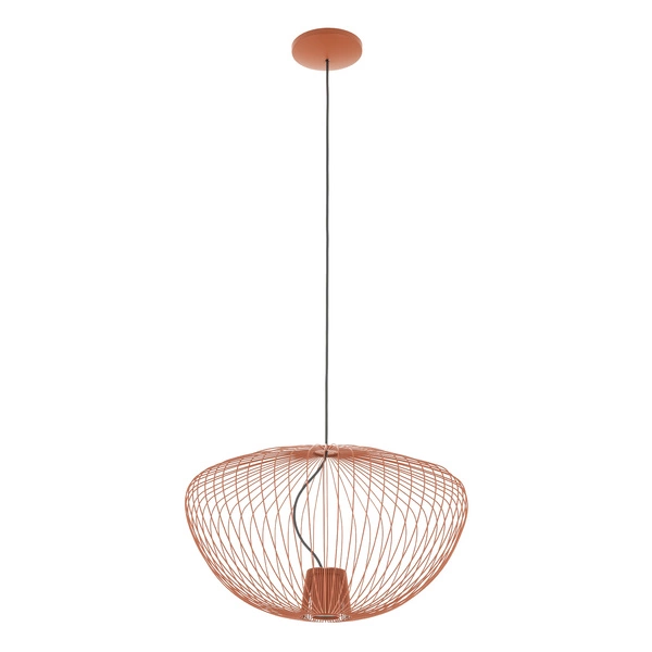 Lampa wisząca PUMPKIN M szer. 54.5cm wys.200cm GU10 R50 | Terracota 11495
