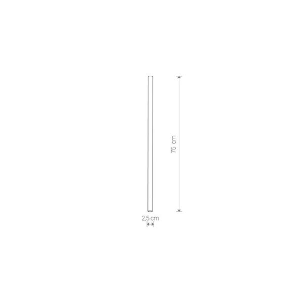 Klosz tuba CAMELEON LASER 750 COPPER | miedź satyna 10254