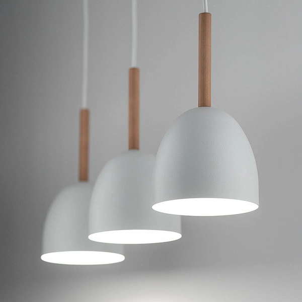 NORD WHITE LAMPA WISZĄCA 3 PŁ 4869