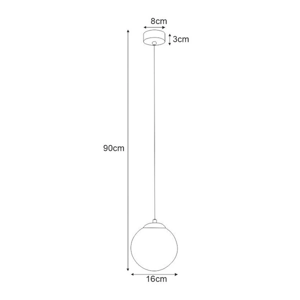 Lampa wisząca K-4921 z serii SAVOY