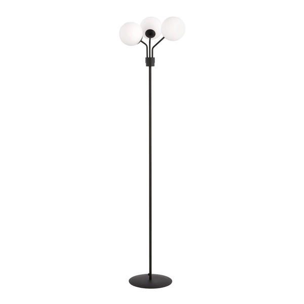 Lampa podłogowa Emibig NOVA LP3 Czarny/OPAL 1138/LP3