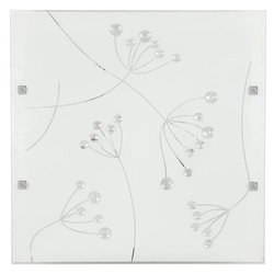 ARTY LAMPA SUFITOWA PLAFON 40X40 2X60W E27 KRYSZTAŁKI