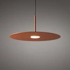 Lampa wisząca SIMONE TERRACOTTA wys.140cm szer.40cm GX53 IP20 | Terracotta