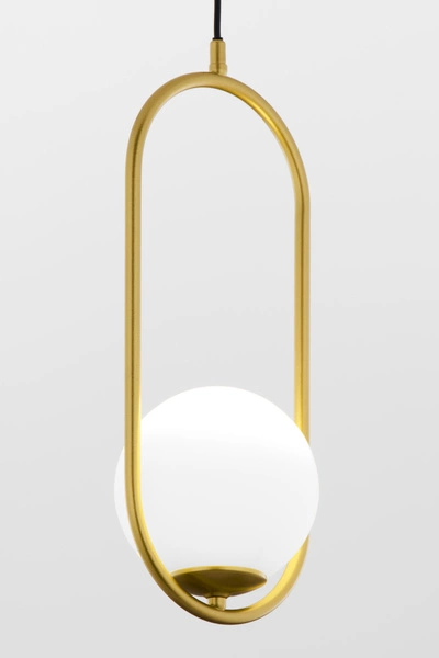 Nowoczesna Lampa wisząca IGON wys. 125cm 1xE14 11W IP20 | Złoty