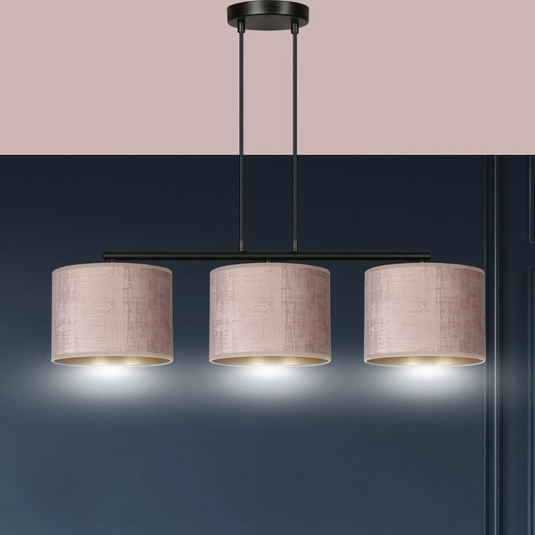 Lampa wisząca Emibig HILDE 3 BL ROSE 1053/3