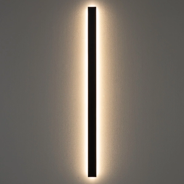 Lampa ścienna COMMA LED L 3000K 34W 950lm szer.8cm dług.160cm | Czarny 11878