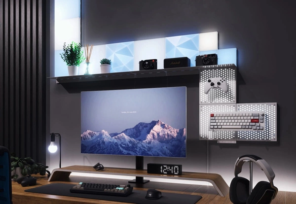 Nanoleaf Blocks Combo XL Starter Kit - panele świetlne (10 sztuk, 1 kontroler)