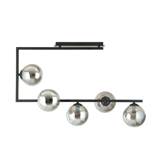 Lampa sufitowa Emibig SOMA 5 BL GRAFIT 1290/5