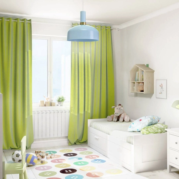 Nowoczesna lampa wisząca MALMO BLUE 1xE27 MLP6201