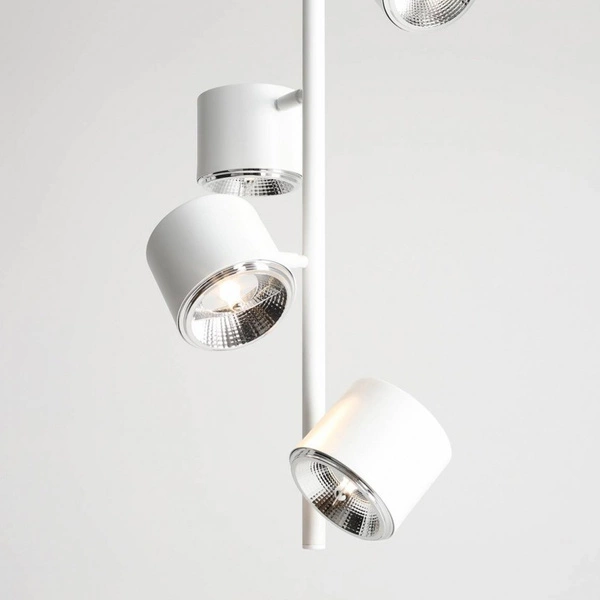 Aldex Lampa sufitowa BOT 4 PIONOWA 1046PL_L2, biała, 4x35W GU10