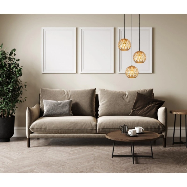 Lampa wisząca Hilo śr. 44cm 3xE27 | złoty