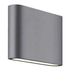 Kinkiet SAPRI, antracyt, 2x3W LED, barwa neutralna 4000K, IP54