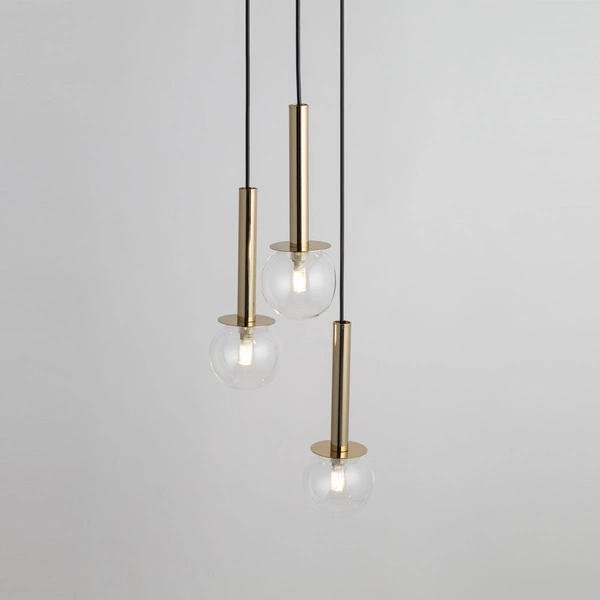 Lampa Sigma DAISY 3 złoty/transparentny 40758