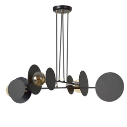 Lampa wisząca Emibig IDEA 4 Czarny 792/4