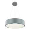 Lampa wisząca MALAGA, szara, 24W LED, barwa ciepła 3000K