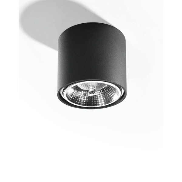 Lampa sufitowa TIUBE, SL.0697, czarna, 1x40W GU10/ES111