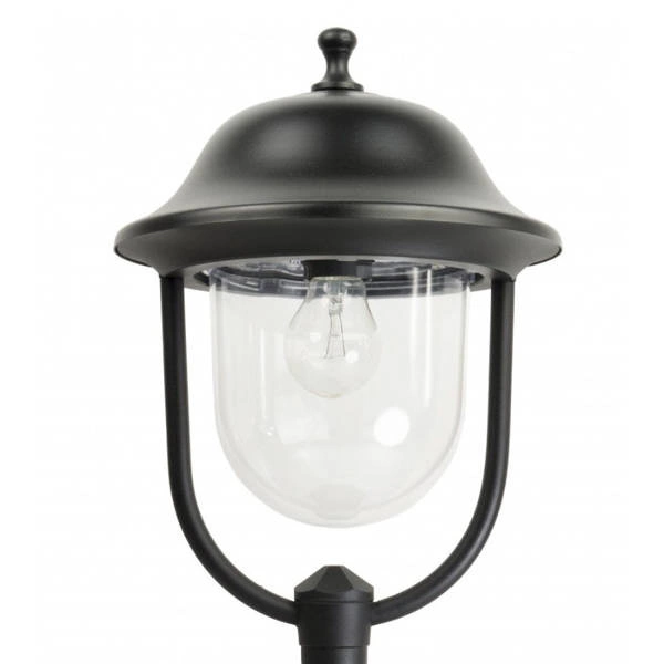 Lampa masztowa PRINCE OGMWN 2 O latarnia 2-3metry IP43 | czarna